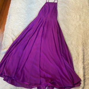 Halter style floor length dress **WORN ONCE*